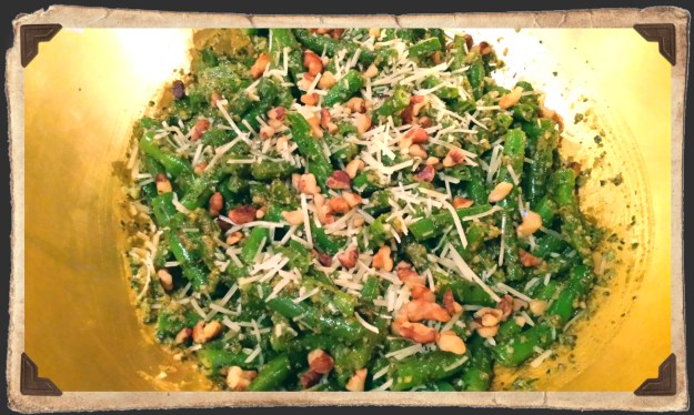 Pesto Green Beans