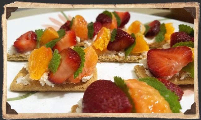 Strawberry n Chevre Two Bites